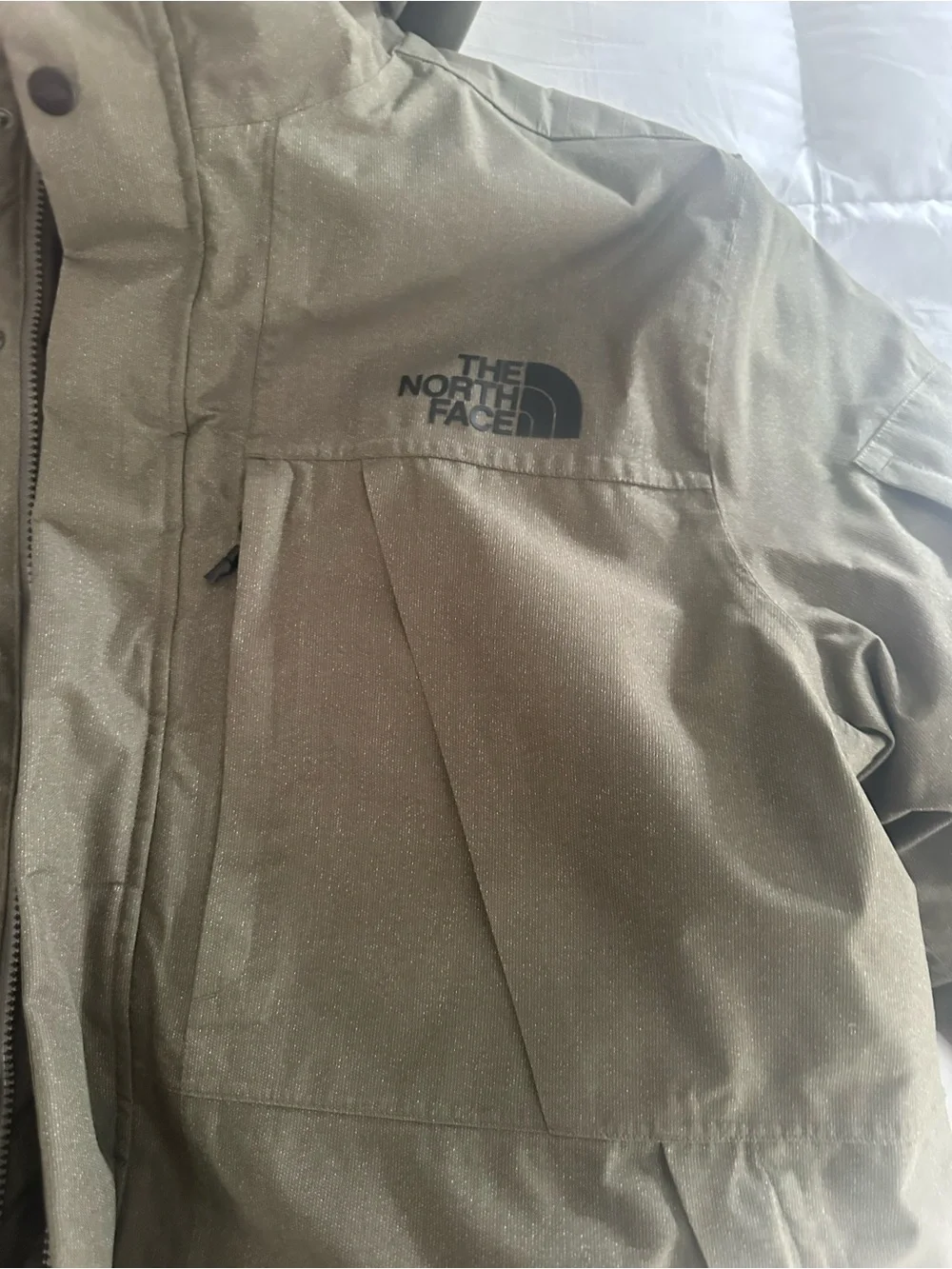The North Face Olive Hooded Down Parka